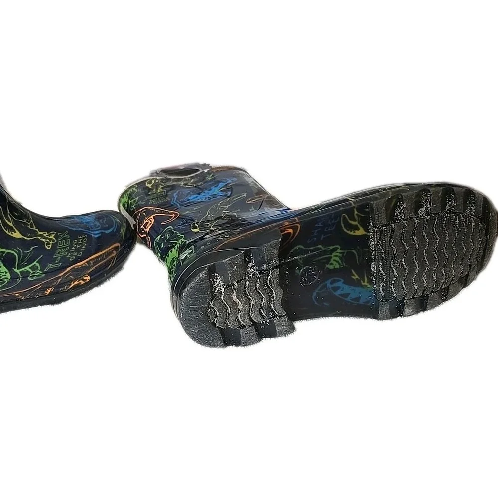 Member's Mark Boy's Rain Boot Dinosaur Sz‎ 11/12